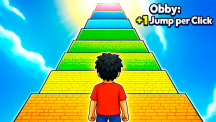 Obby: +1 Jump Per Click img