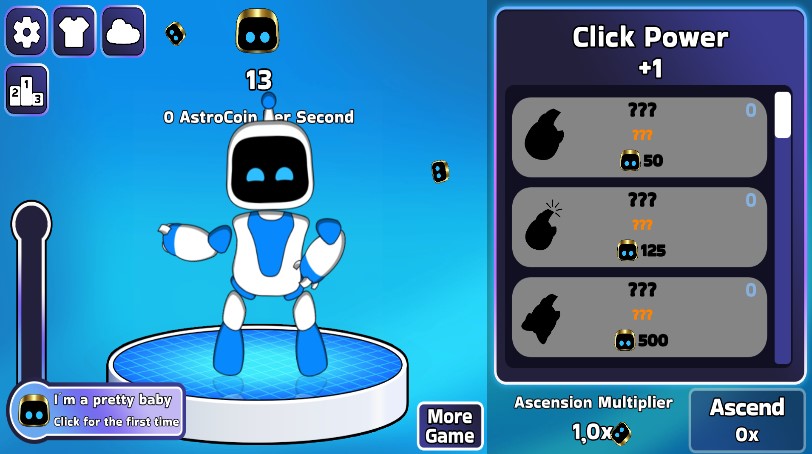 Astro Robot Clicker screenshot