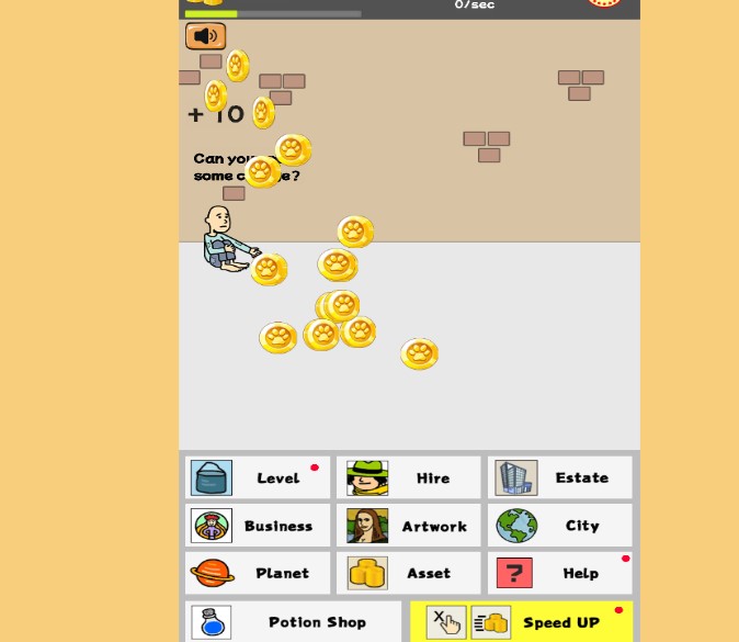 Beggar Clicker screenshot